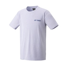 Yonex Sport-Tshirt Practice (100% Polyester) 2024 mistblau Herren